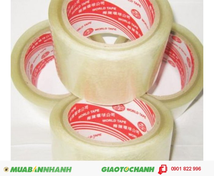 Băng keo dán thùng trong đục